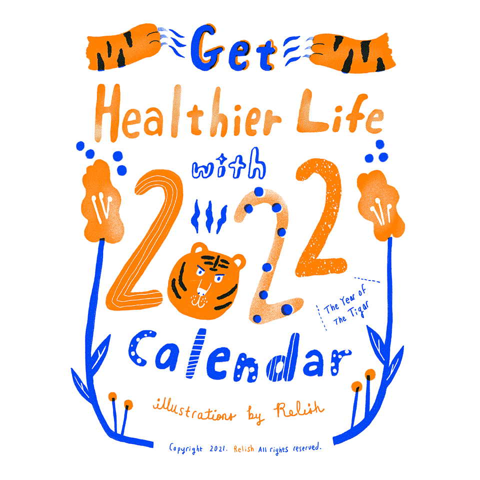 [2022캘린더전] 렐리시-Get Healthier Life with 2022 calendar